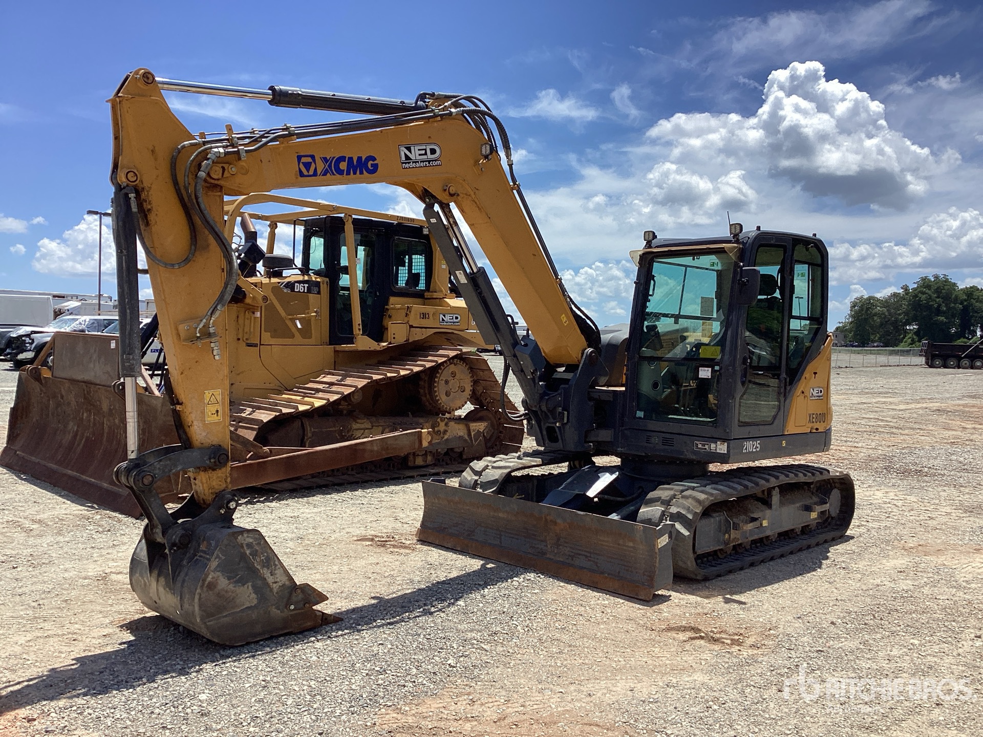 2022 XCMG XE80U Tracked Excavator