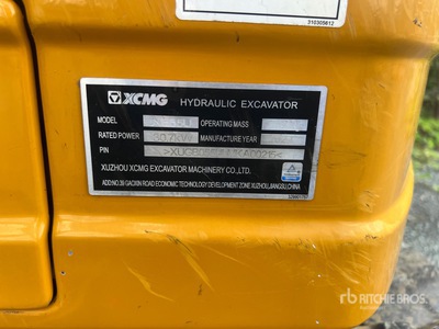 2022 XCMG XE55U Tracked Excavator