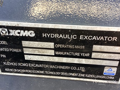 2022 XCMG XE155UCR Tracked Excavator