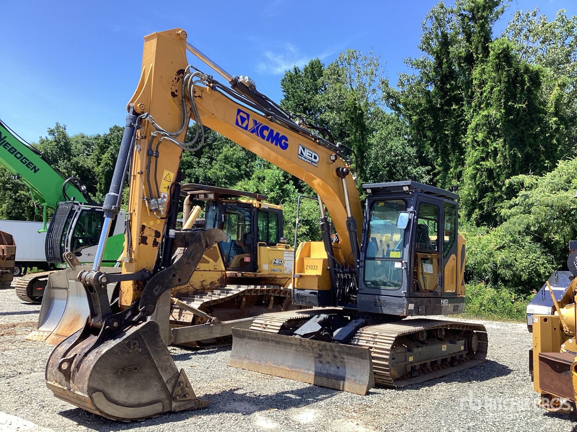 2022 XCMG XE155UCR Tracked Excavator