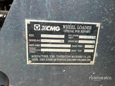 2021 XCMG XC948U Wheel Loader