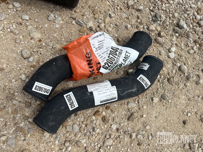 (2) Oshkosh 1304880 Bent Metallic Hoses