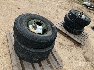 (6) Mastercraft Courser LT235/85R16 Tires w/Wheels