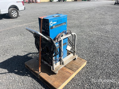 1993 Miller Regency 250 200 A Skid-Mounted Arc Electric Welder