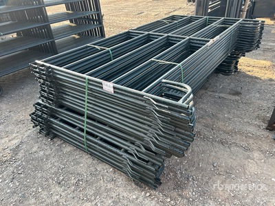 Quantity of (26) 2025 BYT RP96 9 ft 6 in x 5 ft Livestock Panel (Unused)
