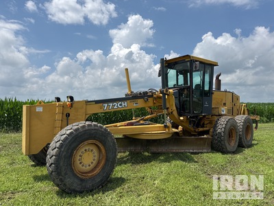 2005 John Deere 772CH AWD Trimble grade control does not have in cab screen for Trimble Równiarka silnikowa