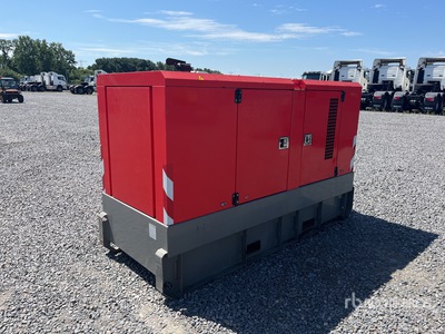 2017 QAS 100 ST3 100 kVA Skid-Mounted Generator (Inoperable)
