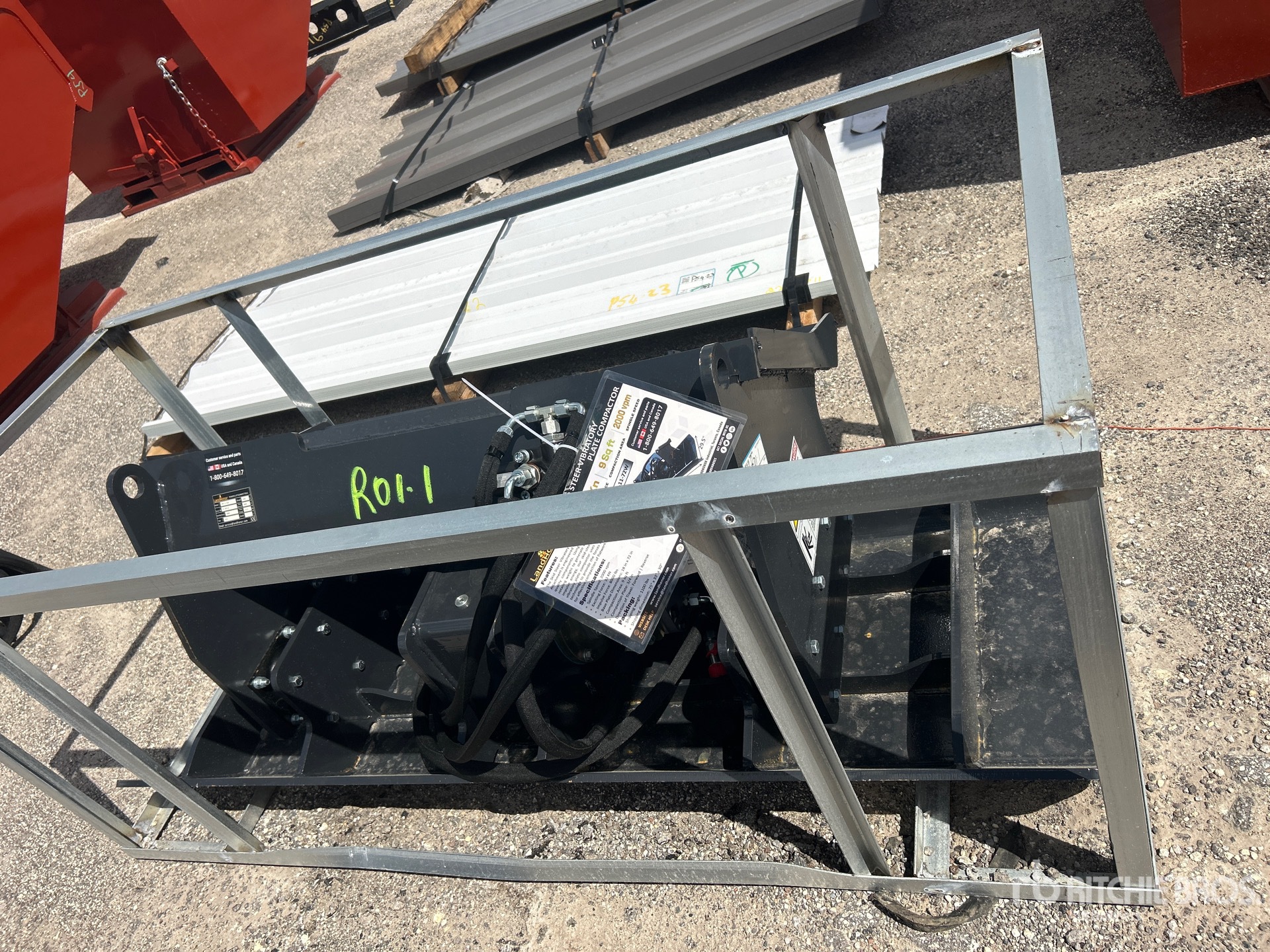 Landhonor Skid Steer Plate Compactor (Unused)