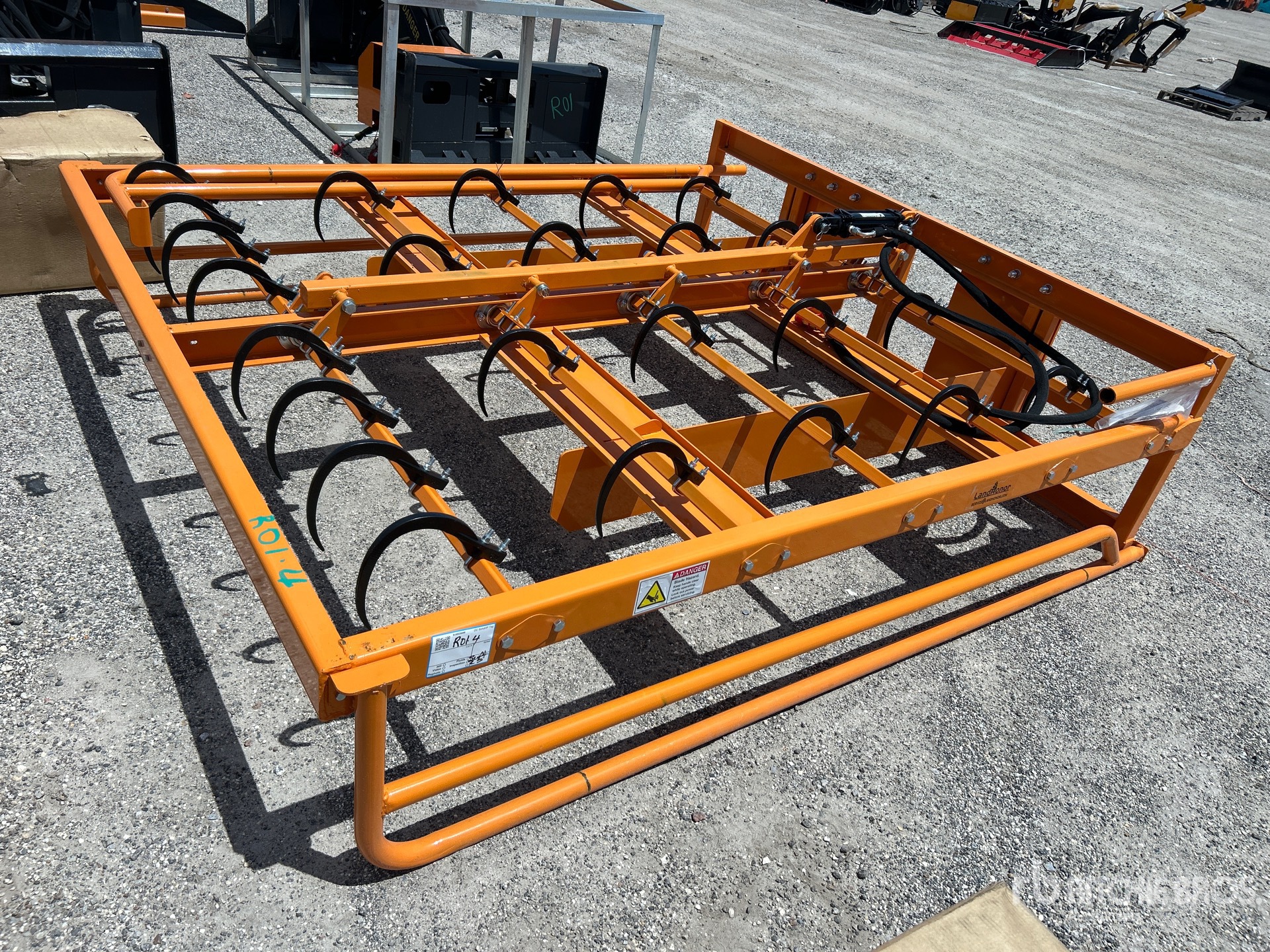 Landhonor Skid Steer Bale Accumulator Grapple (Unused)