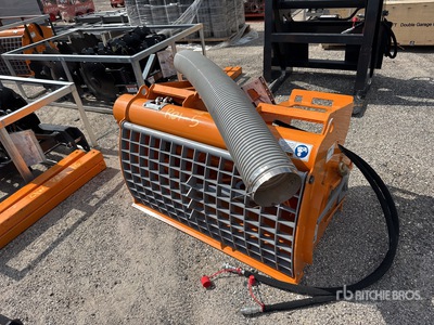 Landhonor 55 in Double Discharge Skid Steer Concrete Mixer (Unused)