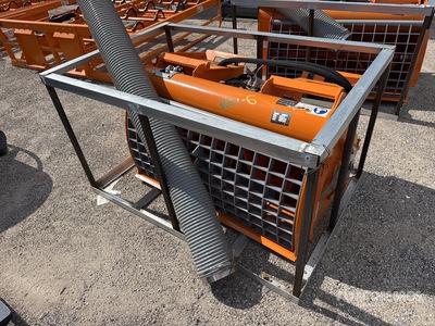 Landhonor 55 in Double Discharge Skid Steer Concrete Mixer (Unused)