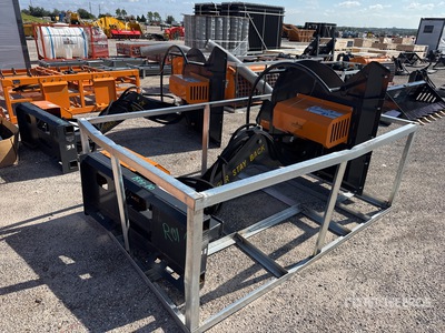 Landhonor 27.5 in Articulating Skid Steer Brush Cutter (Unused)