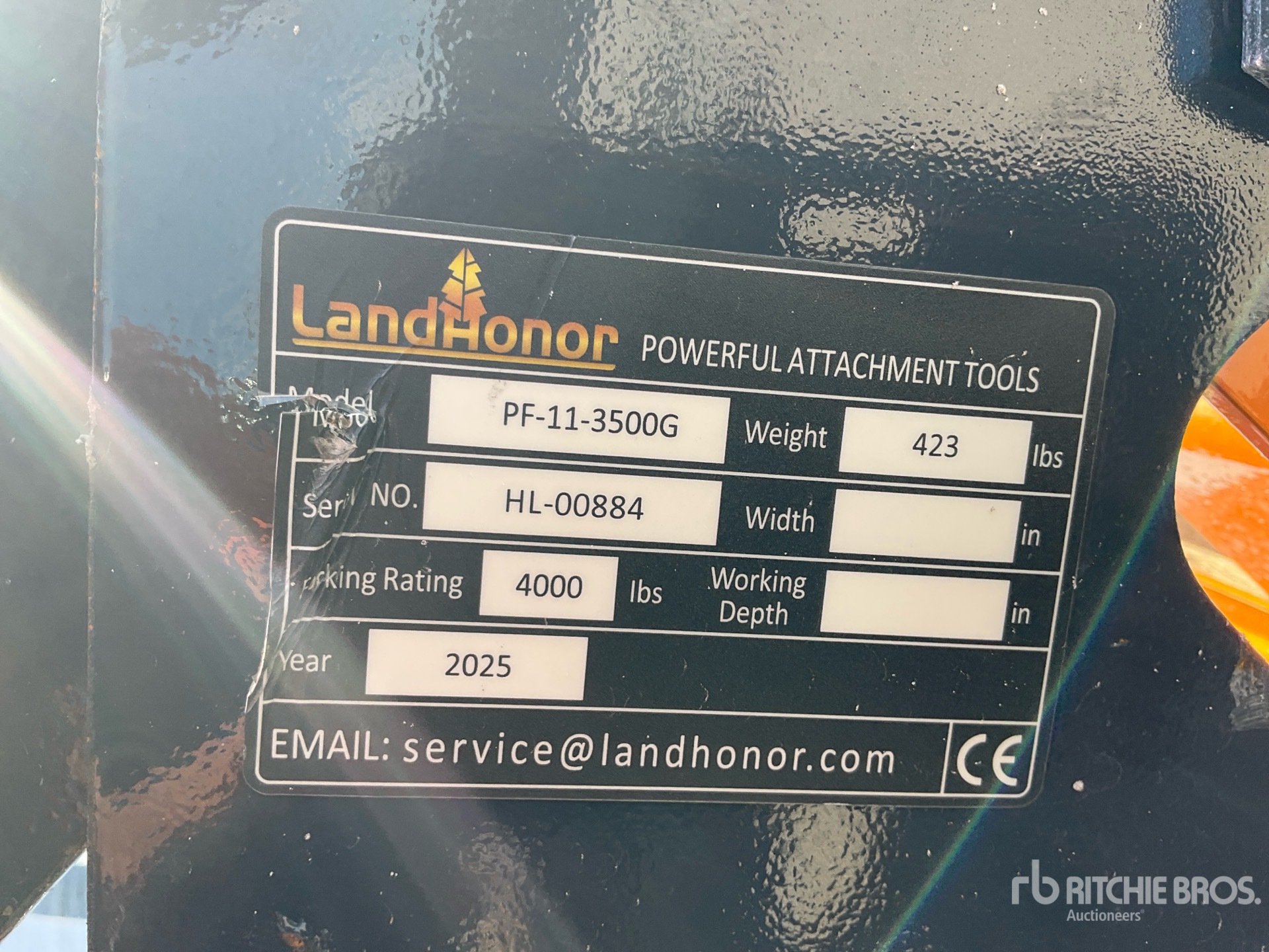 Landhonor Skid Steer Forks (Unused)