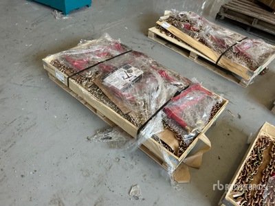Quantity of Landhonor 9200lb Ratchet Binders & G70 Chains Divers - Magasin, entrepôt, consommateur (Unused)