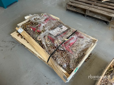 Quantity of Landhonor 9200lb Ratchet Binders & G70 Chains Varios, tienda, almacen, consumidor (Unused)