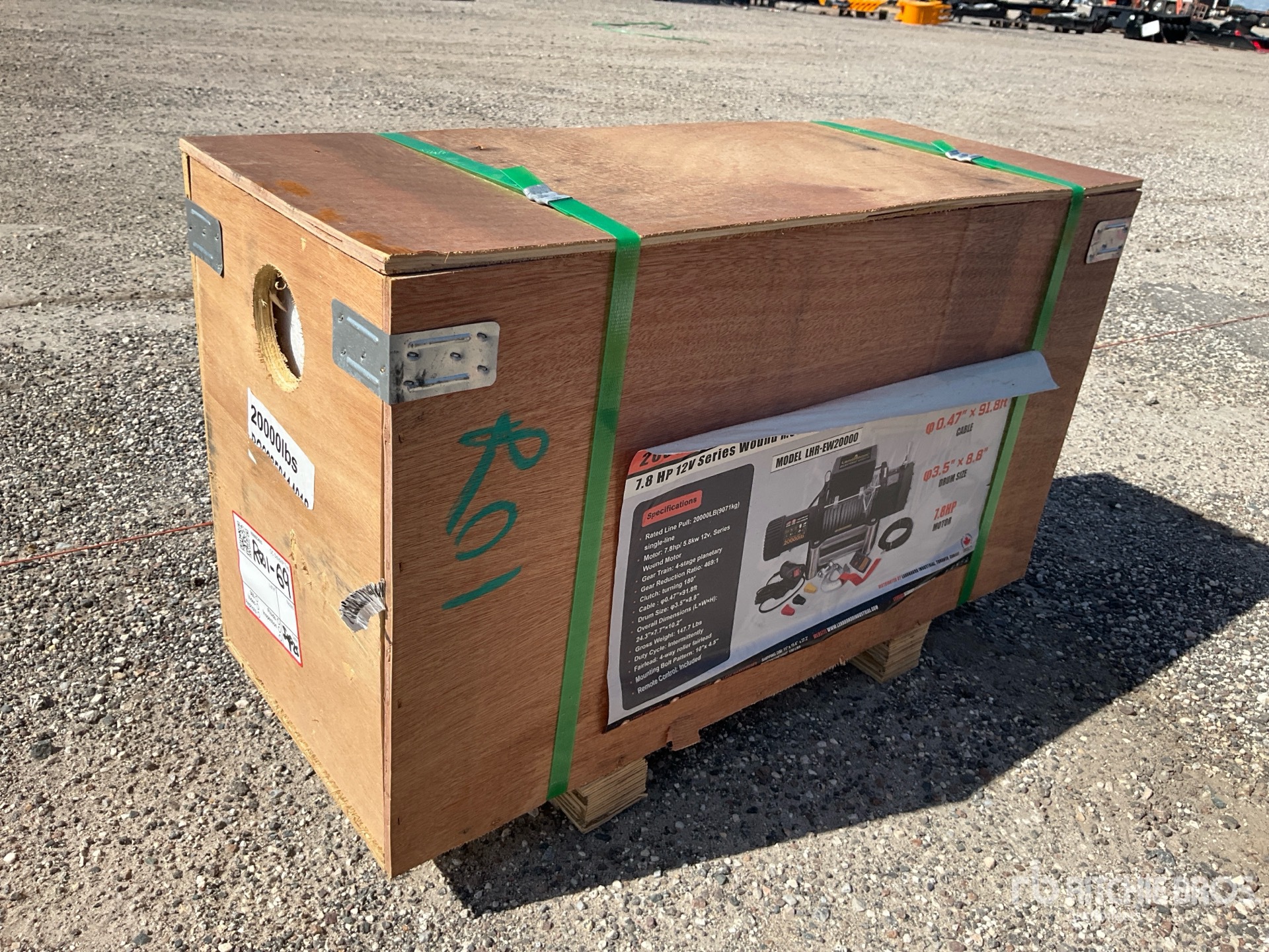 Landhonor 20000 Lbs Electric Winch (Unused)