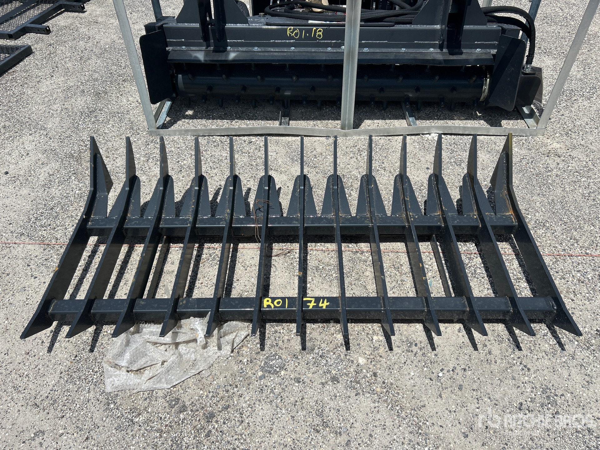 Landhonor Skid Steer Root Rake (Unused)