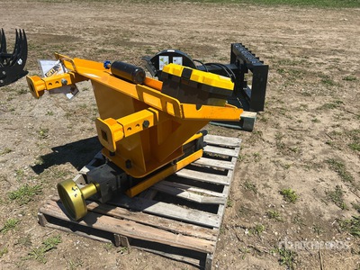 2025 GIYI GY-AD680 Skid Steer Post Driver (Unused)