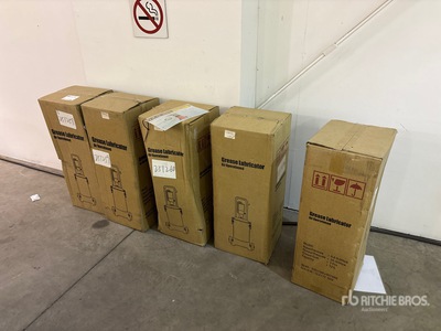 Quantity of (5) 2025 OKG HP-PGP12/P40 Air Operator Grease Pump (Unused)