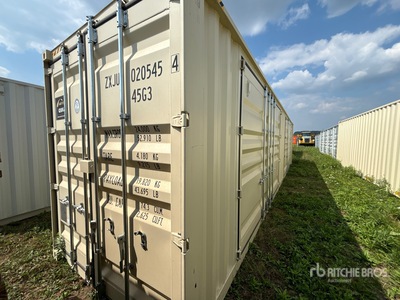 2025 40 ft High Cube Multi-Door Storage Container