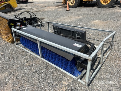 2025 ARTEER ASSB-72W 72 in ANGLE Skid Steer Broom (Unused)