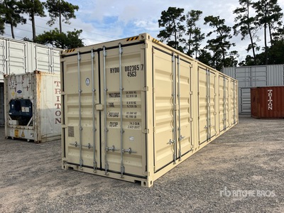 2025 40 ft High Cube Multi-Door Contenedor de almacenamiento