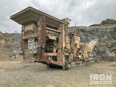 2000 Metso Nordberg LT125 Tracked Jaw Crushing Plant