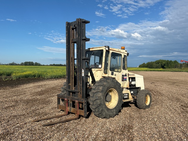 2000 Ingersoll Rand RT-708H 8000 lb 4x4 Rough Terrain Forklift 2000 Ingersoll Rand RT-708H 8000 lb 4x4 Rough Terrain Forklift