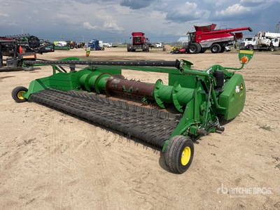 2012 John Deere 615P 15 ft maaikop aanhanger