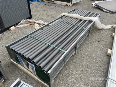 Quantity of (68) 10 ft x 2.5 in Grey UPVC Rigid Non-Metallic Air Conduit Varios otros (Unused)