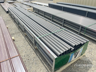 Quantity of (60) 20 ft x 3 in Grey UPVC Rigid Non-Metallic Conduit Varios otros (Unused)