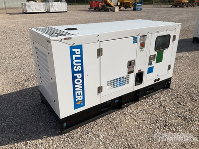2025 Plus Power GF2-60 60 kVA Groupe électrogène (Unused)