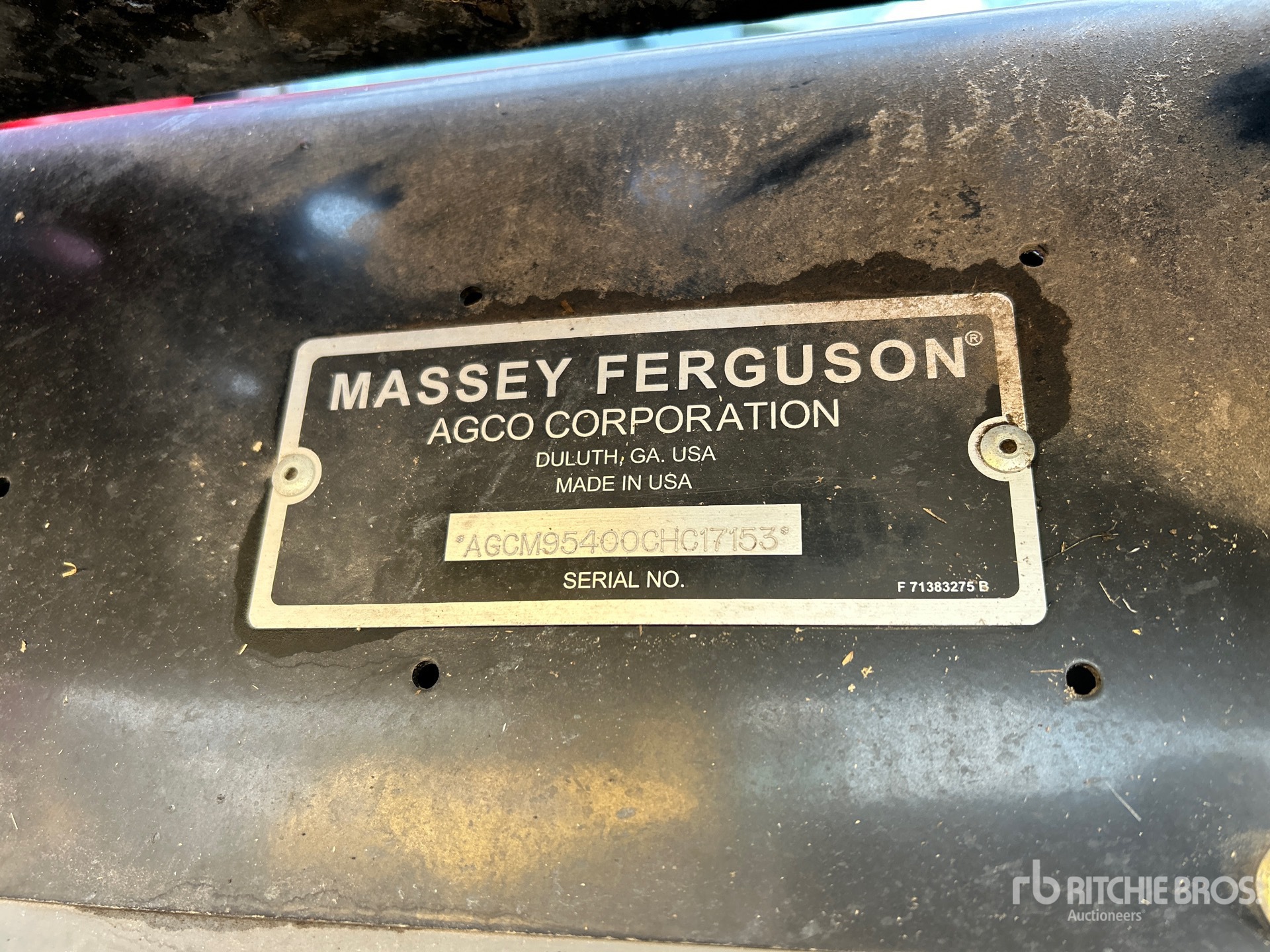Massey Ferguson 9540 Combine Harvester