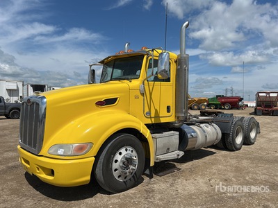 2012 Peterbilt 386 6x4 Day Cab Truck Tractor
