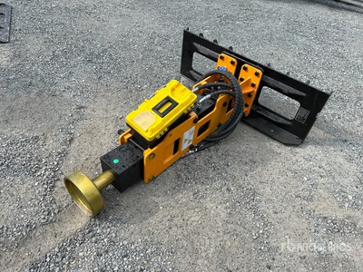 2025 GIYI GY-D680 Skid Steer Post Driver (Unused)