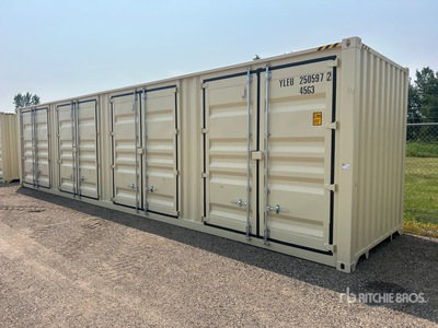 2025 40 ft High Cube Multi-Door Storage Container