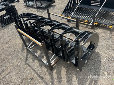 2025 GIYI GY-CLG72C 72 in Skid Steer Root Rake (Unused)