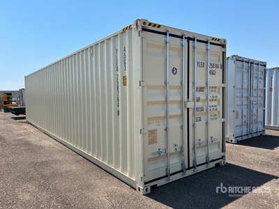 2025 40 ft High Cube Multi-Door Storage Container