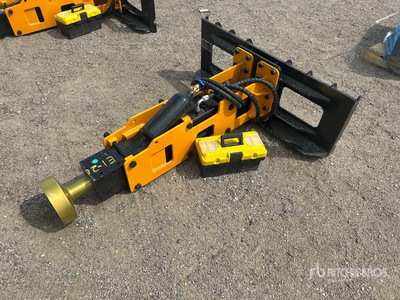 2025 GIYI GY-D680 Skid Steer Post Driver (Unused)