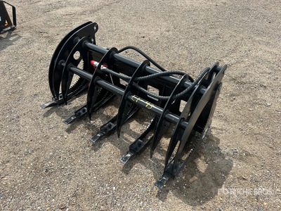 2025 GIYI GY-MCLG60 42 in Mini Skid Steer Root Rake (Unused)