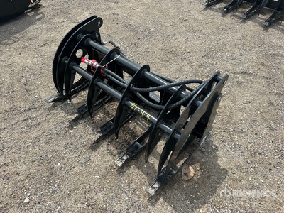 2025 GIYI GY-MCLG60 42 in Mini Skid Steer Root Rake (Unused)