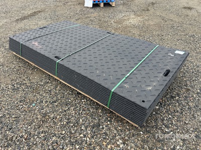 Quantity of (12) SKLP 2400 mm x 1200 mm Plastic Plates Stahlplatten (Unused)