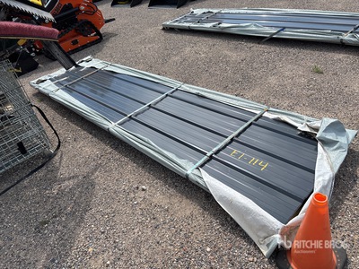 Quantity of (50) 2025 SKLP SKL50 12 ft Galvalume Steel Sheets (Unused)