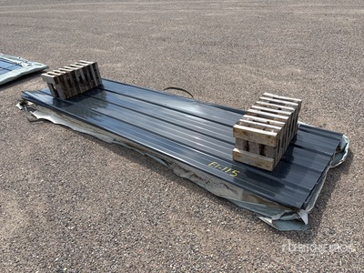 Quantity of (50) 2025 SKLP SKL50 12 ft Galvalume Steel Sheets (Unused)