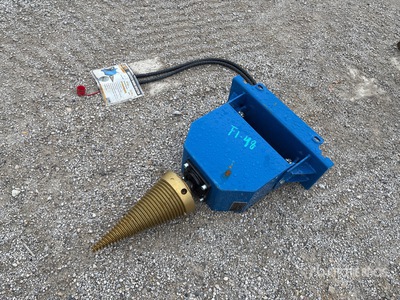 2025 GIYI GY-WS43 12 in Mini Skid Steer Log Splitter (Unused)