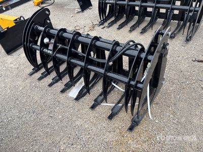 2025 GIYI GY-CLG72C 72 in Skeleton Skid Steer Grapple (Unused)