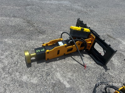 2025 GIYI GY-D680 Skid Steer Post Driver (Unused)