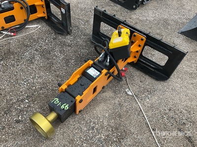 2025 GIYI GY-D680 Skid Steer Post Driver (Unused)