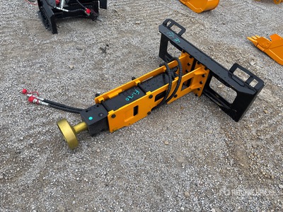 2025 GIYI GY-D680 Skid Steer Post Driver (Unused)