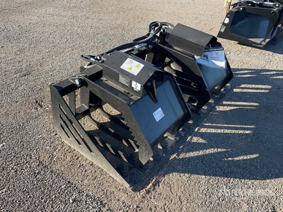 2025 GIYI GY-HWG72C 78 in Q/C Skeleton Skid Steer Grapple (Unused)
